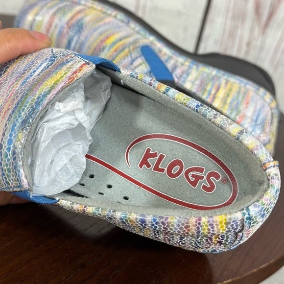 Klogs Naples Multicolor Women’s Comfort Clogs Nurse’s shoes size 6 NIB - Picture 7 of 14